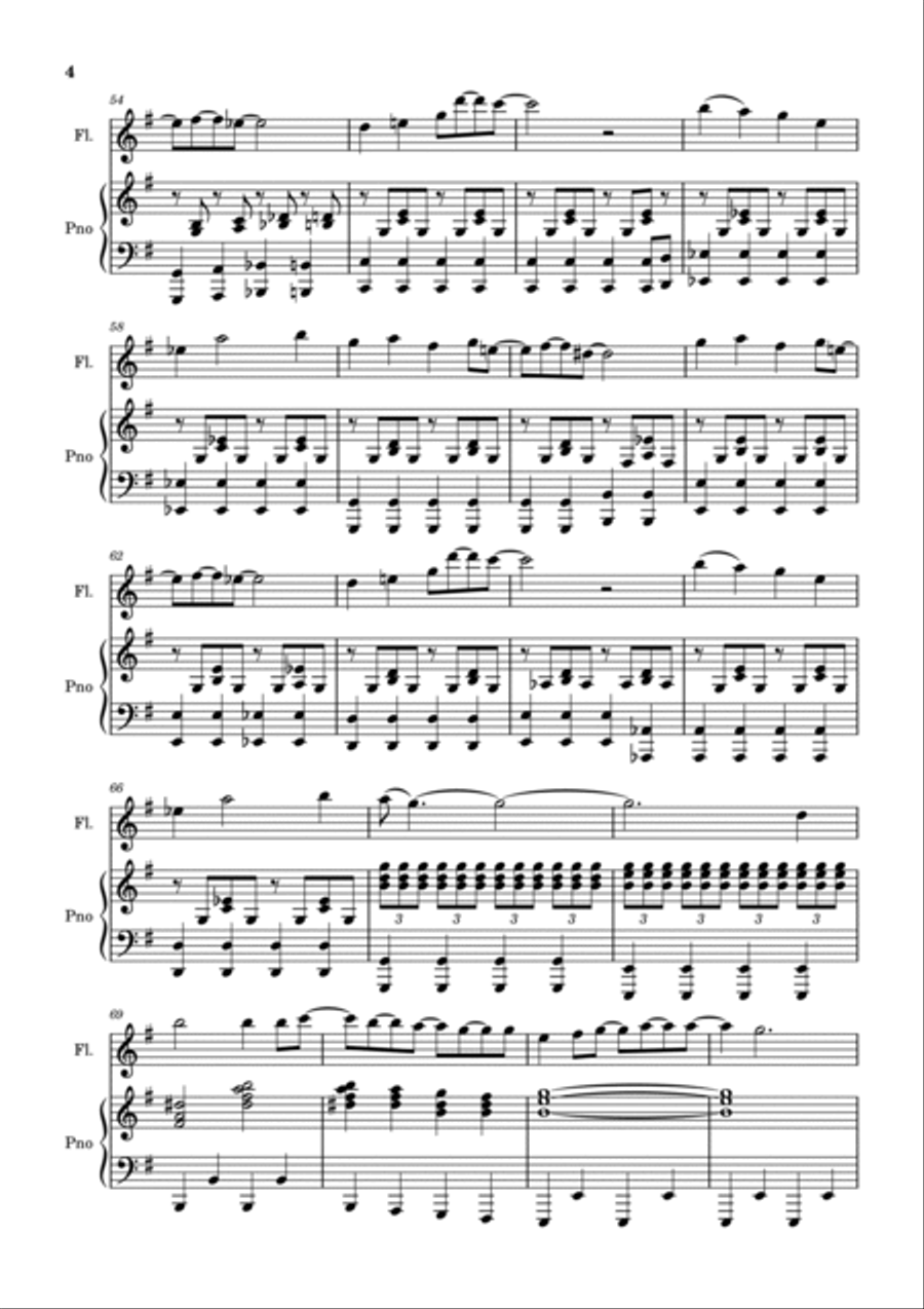 All I Want For Christmas Is You Flute Solo scores gallery preview page 5