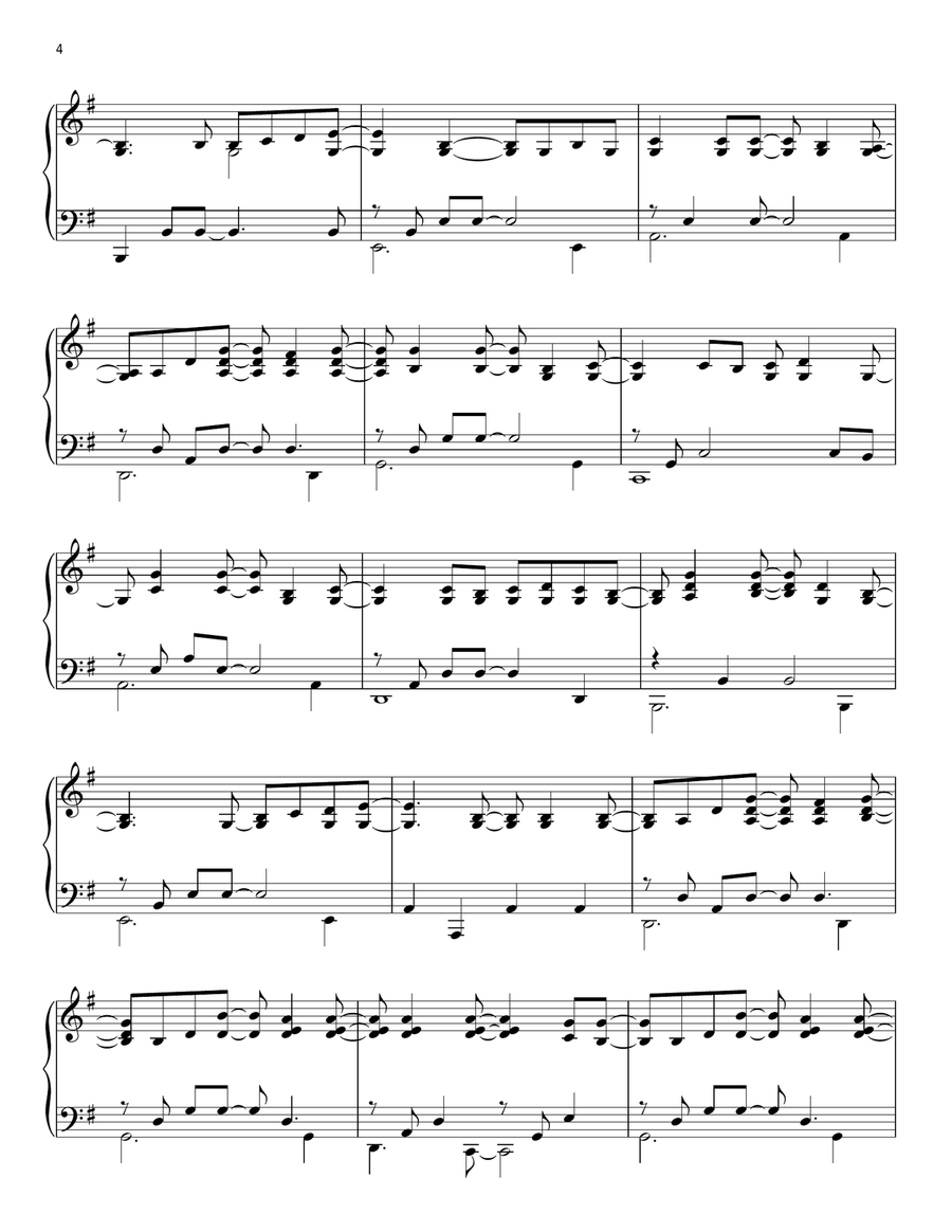 100 Years Piano Solo scores gallery preview page 4