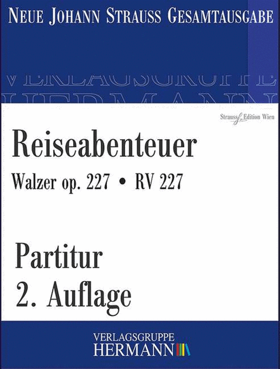 Reiseabenteuer op. 227 RV 227 Orchestra scores gallery preview page 1