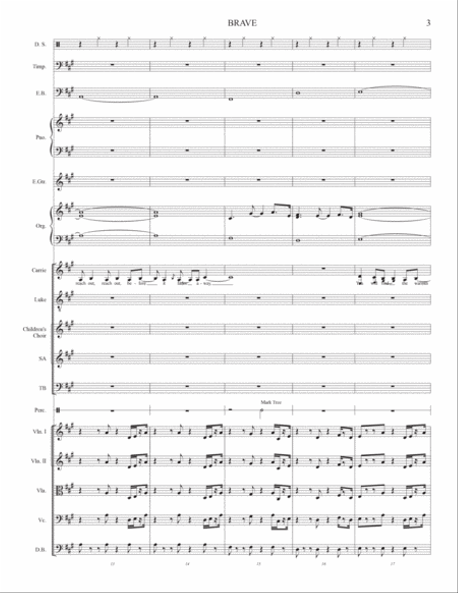Brave Double Bass scores gallery preview page 4