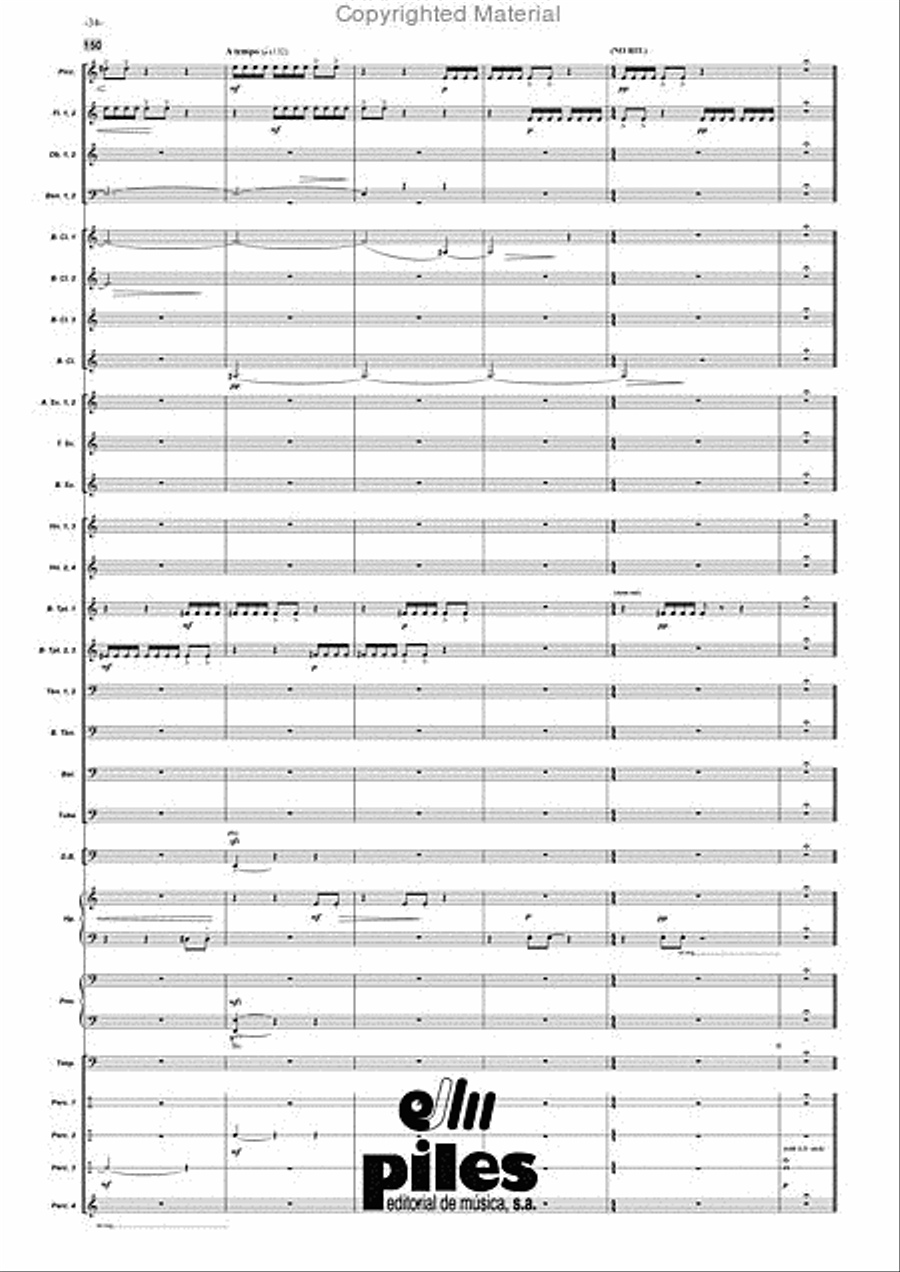 Duende Duende Concert Band scores gallery preview page 35