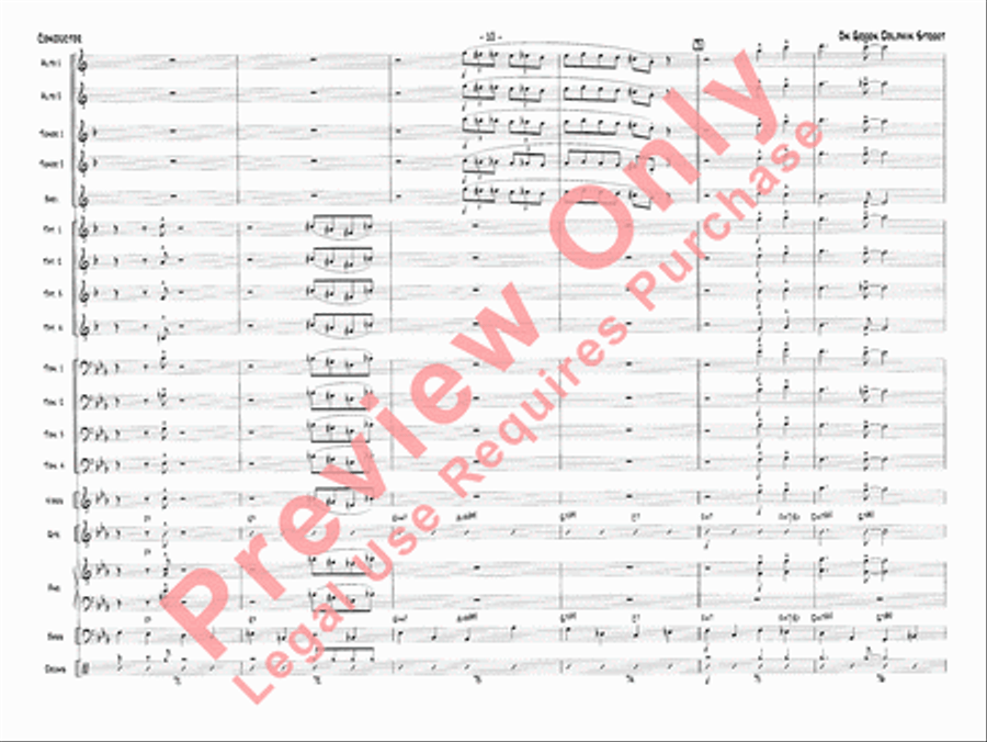 On Green Dolphin Street Jazz Ensemble scores gallery preview page 13
