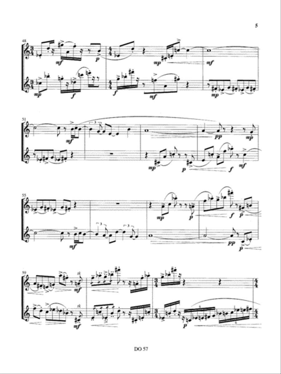 Duolet Flute Duet scores gallery preview page 5