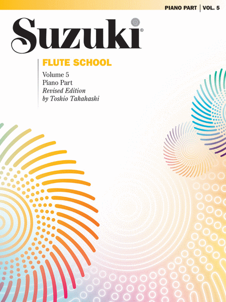 Suzuki Flute School Volume 5, Piano Accompaniment