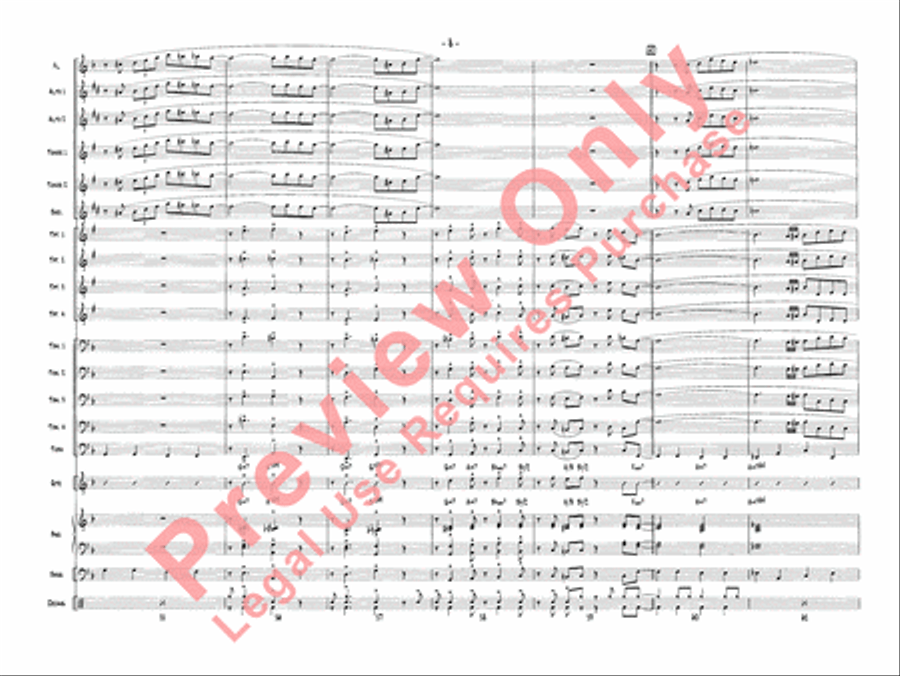The Days of Wine and Roses Jazz Ensemble scores gallery preview page 11