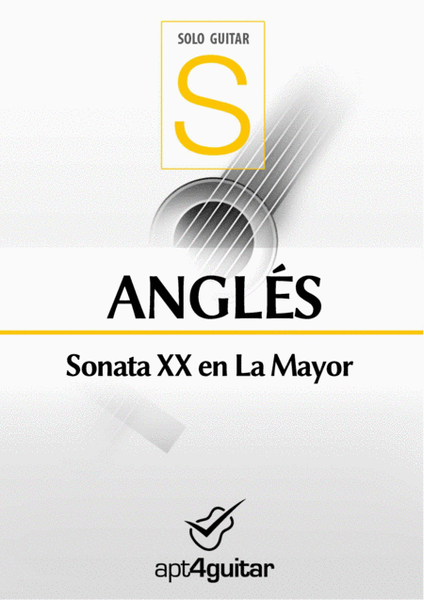 Sonata XX en La Mayor image number null