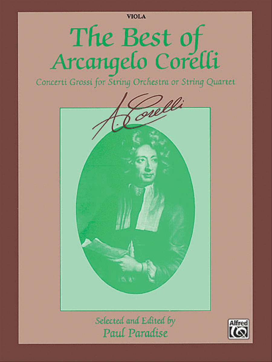The Best of Arcangelo Corelli (Concerti Grossi for String Orchestra or String Quartet) String Orchestra scores gallery preview page 1