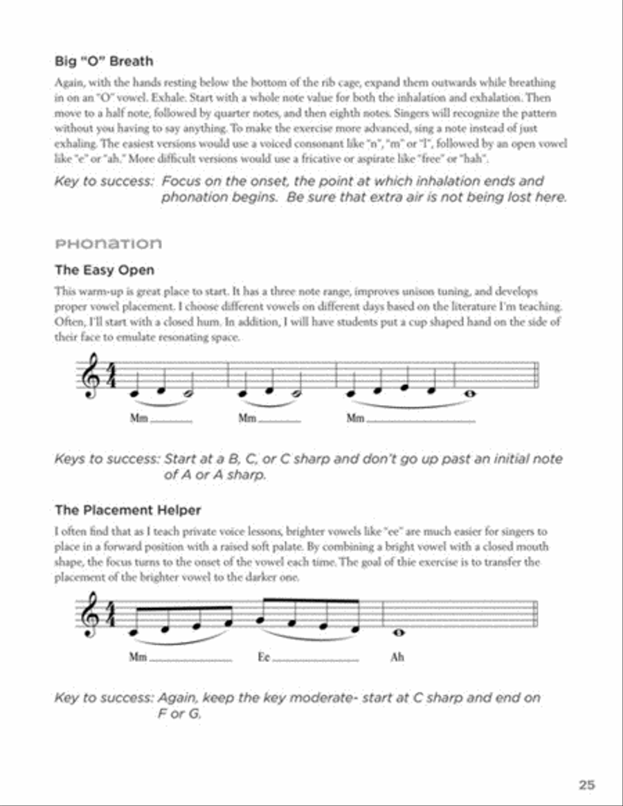 A Cappella Warm-Ups A Cappella scores gallery preview page 3