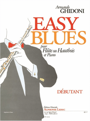 Book cover for Easy Blues Pour Flute Ou Hautbois Et Piano