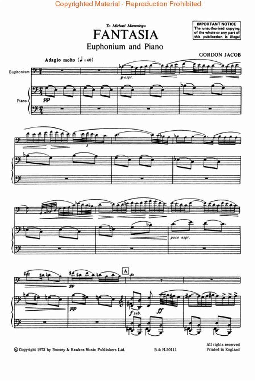Fantasia Baritone Horn TC scores gallery preview page 2