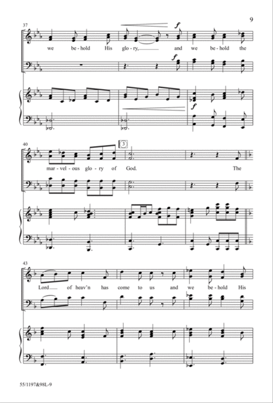 The Body of Christ 4-Part scores gallery preview page 6