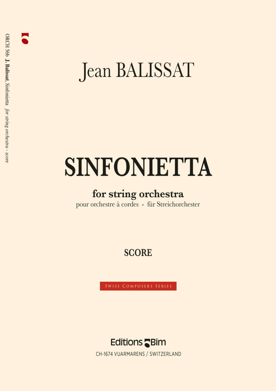 Sinfonietta String Orchestra scores gallery preview page 1