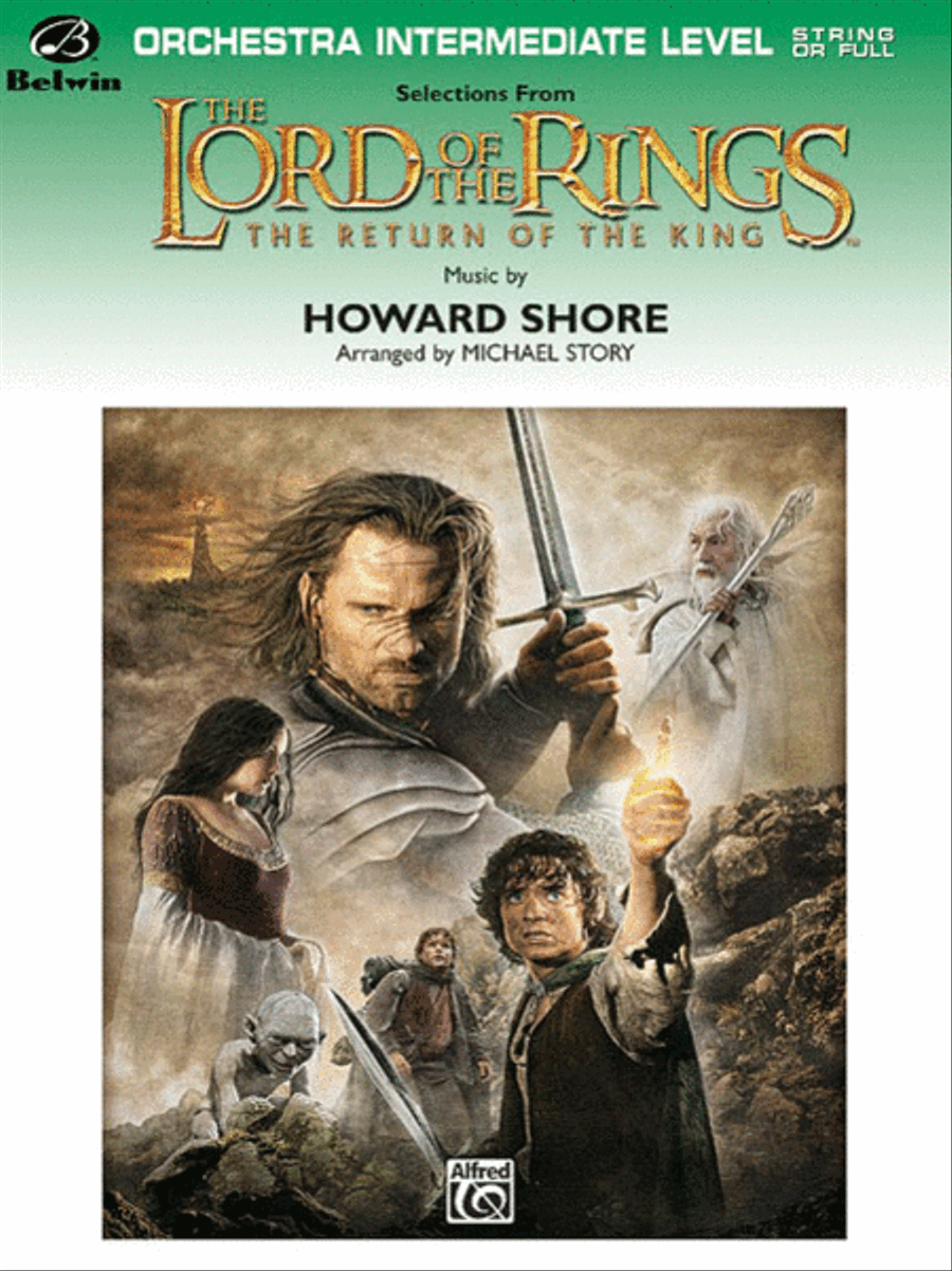 The Lord of the Rings: The Return of the King, Selections from Full Orchestra scores gallery preview page 1
