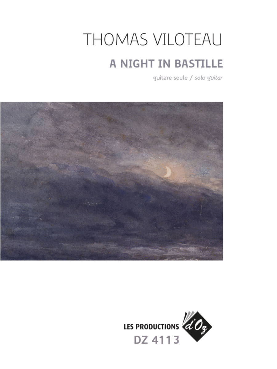 A Night in Bastille Classical Guitar scores gallery preview page 1