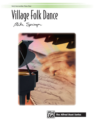 Book cover for Village Folk Dance