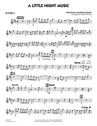 A Little Night Music - Alto Sax 1