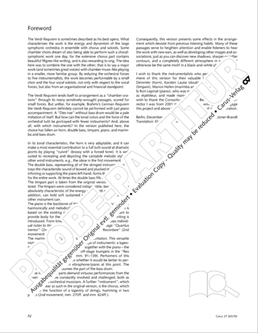 Messa da Requiem 4-Part scores gallery preview page 5