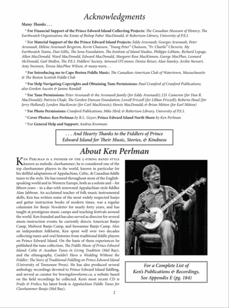 Cape Breton & Prince Edward Island Fiddle Tunes for Clawhammer Banjo Banjo scores gallery preview page 3