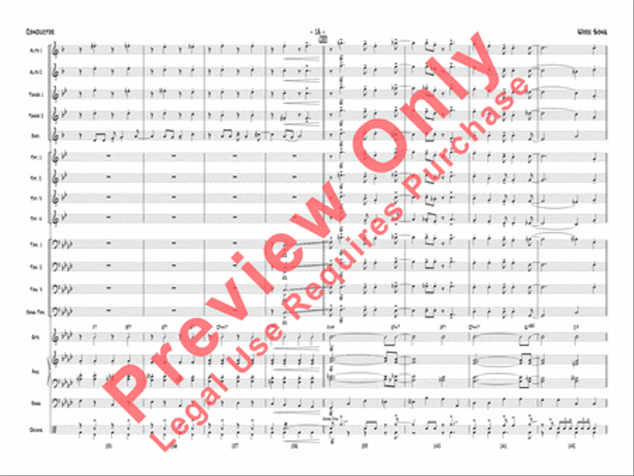 Work Song Jazz Ensemble scores gallery preview page 39