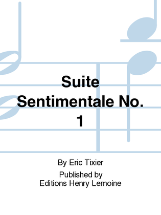 Book cover for Suite sentimentale No. 1