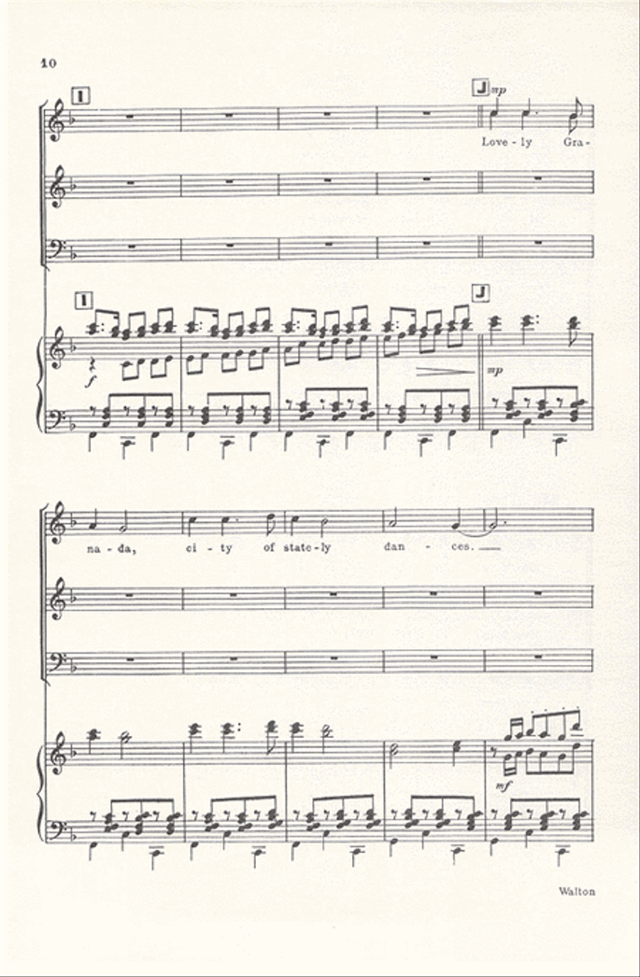 Canto De Granada (Vocal Score) Divisi scores gallery preview page 9