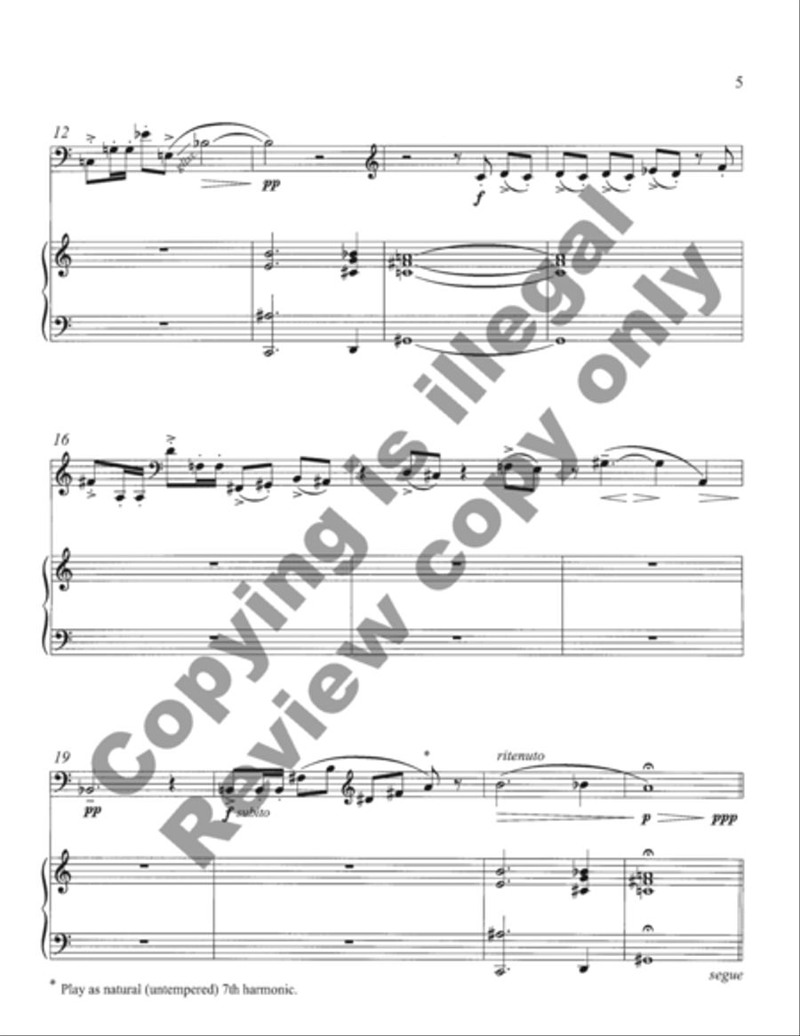 Solemnities Trombone scores gallery preview page 17