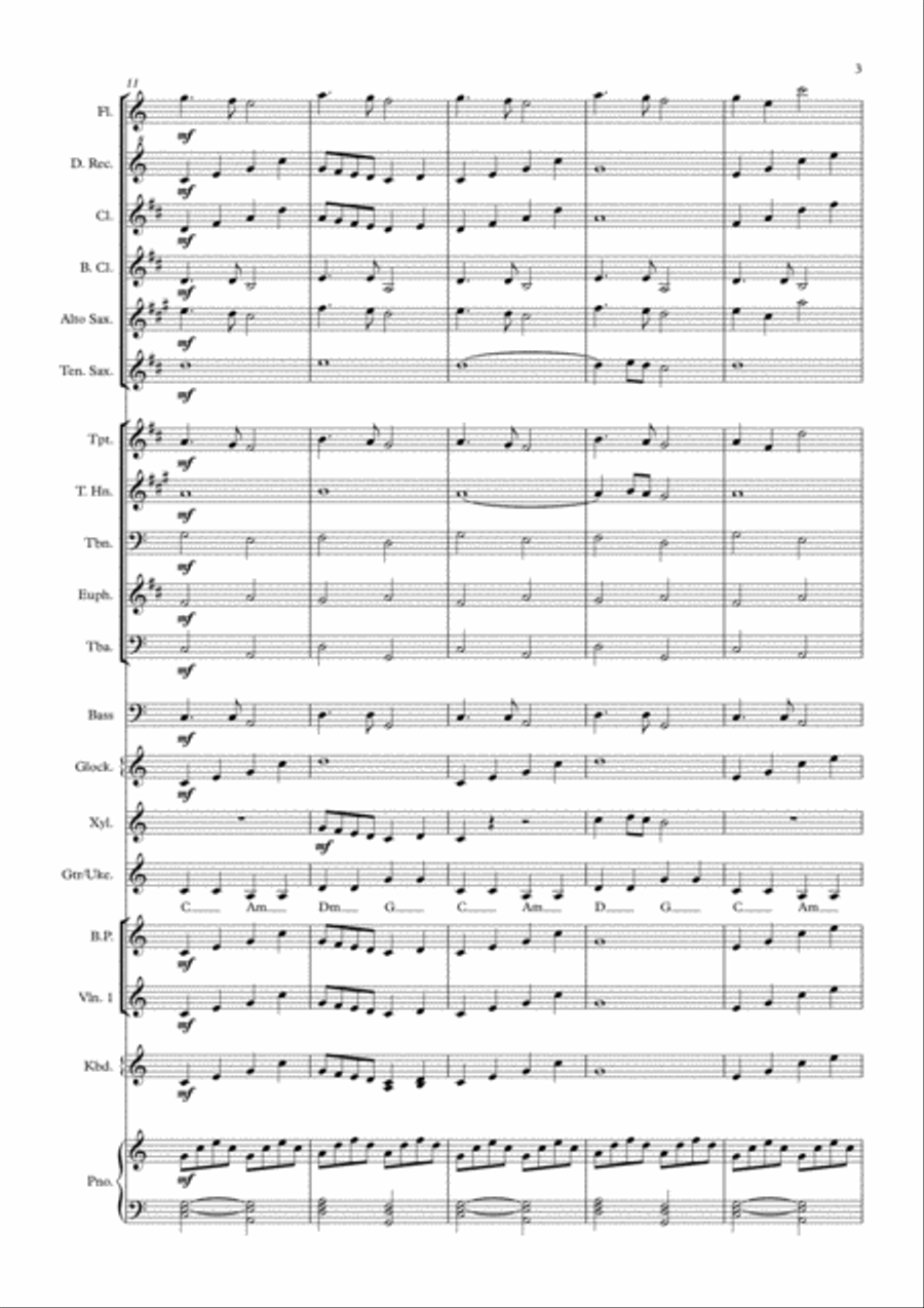 Have Yourself A Merry Little Christmas from MEET ME IN ST. LOUIS Large Ensemble scores gallery preview page 3