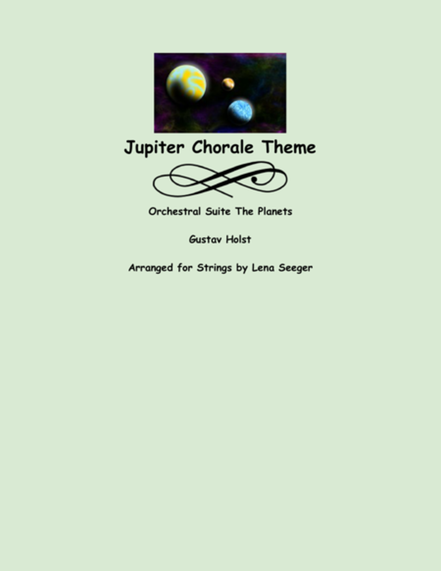 Jupiter Chorale Theme (String Orchestra) image number null