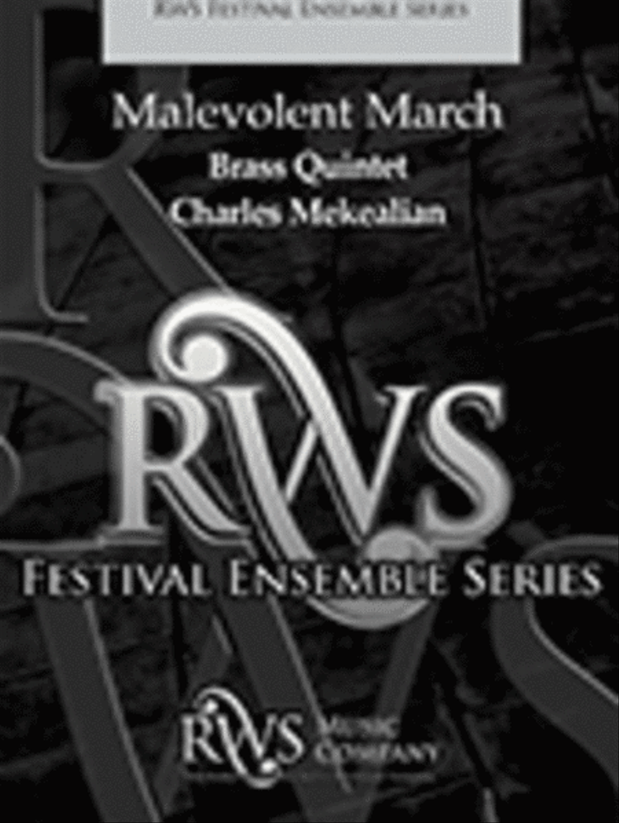 Malevolent March Brass Quintet scores gallery preview page 1