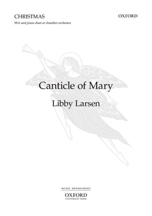 Book cover for Canticle of Mary