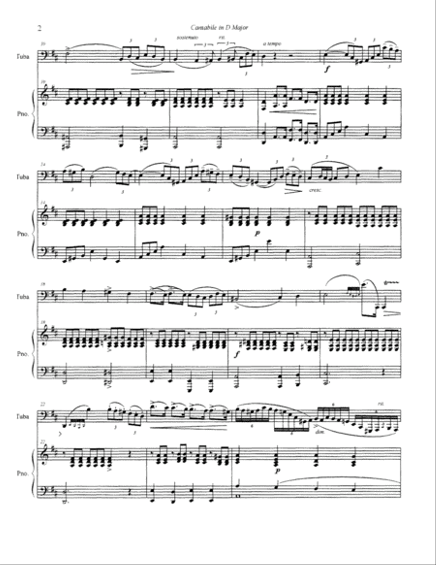 Cantabile op. 17 Cantabile op. 17 Tuba scores gallery preview page 5