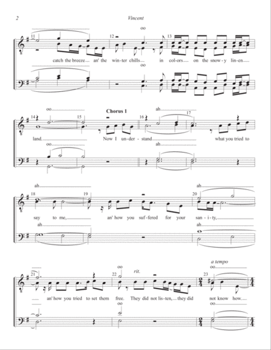 Valse (album Des Six) TTBB scores gallery preview page 2