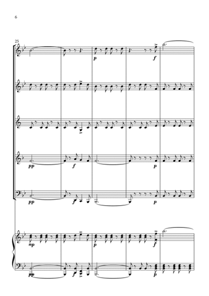 Funiculì, Funiculà - Woodwind Quintet & Piano image number null