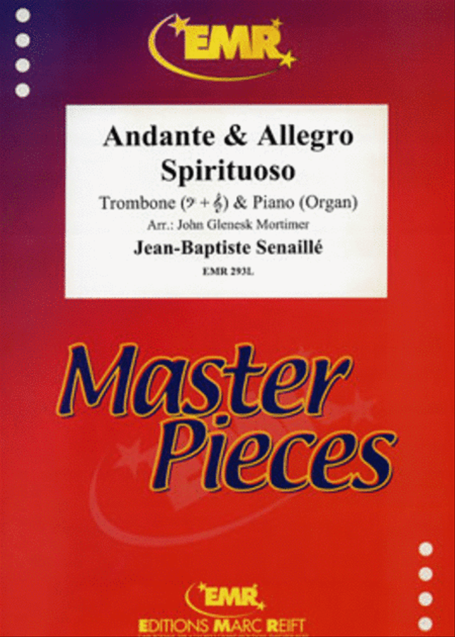Andante & Allegro Spirituoso Organ scores gallery preview page 1