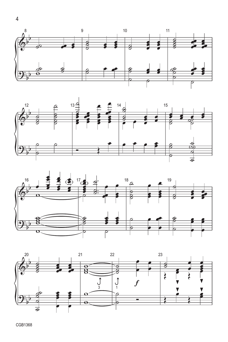 How Firm a Foundation (3-5 octaves) 5-Octaves scores gallery preview page 4