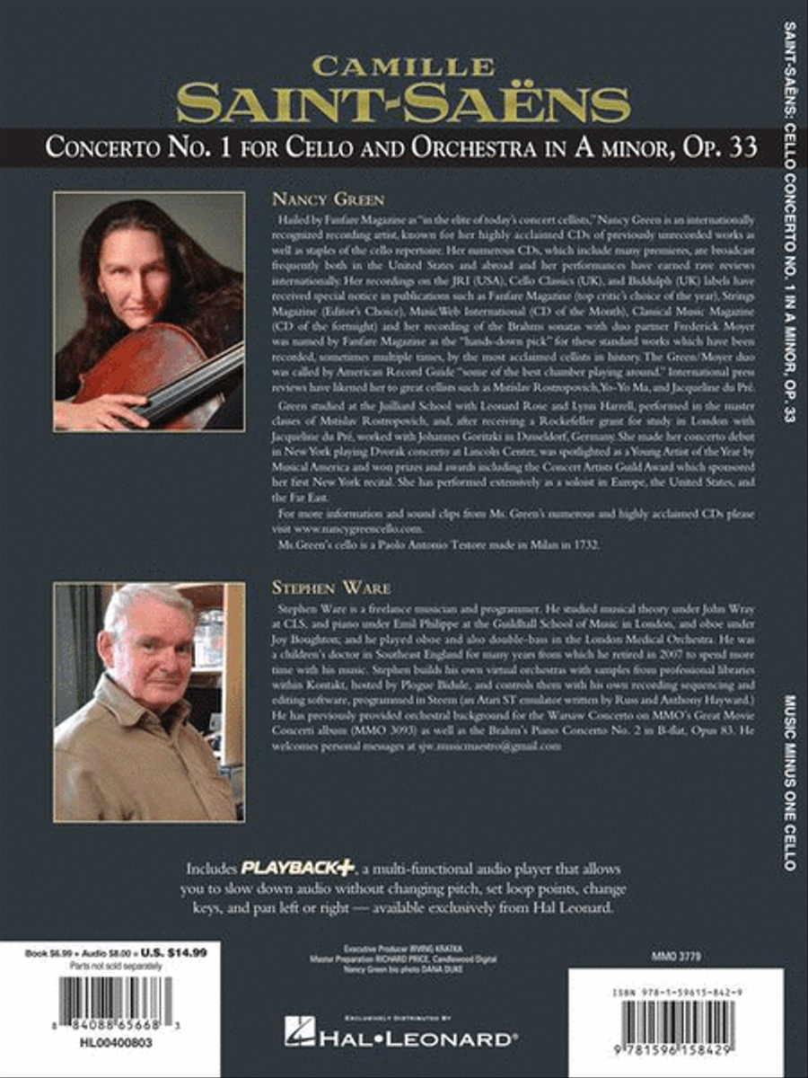 Saint-Saëns – Concerto No. 1 for Violoncello and Orchestra in A minor, Op. 33 Cello Solo scores gallery preview page 7