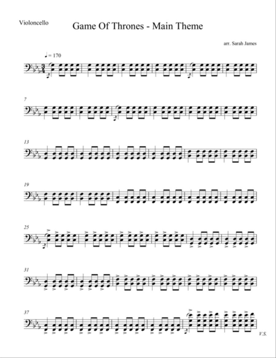 Game Of Thrones Game Of Thrones Score and Parts scores gallery preview page 4