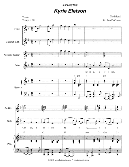Mass of Peace (Full Score and Parts) image number null