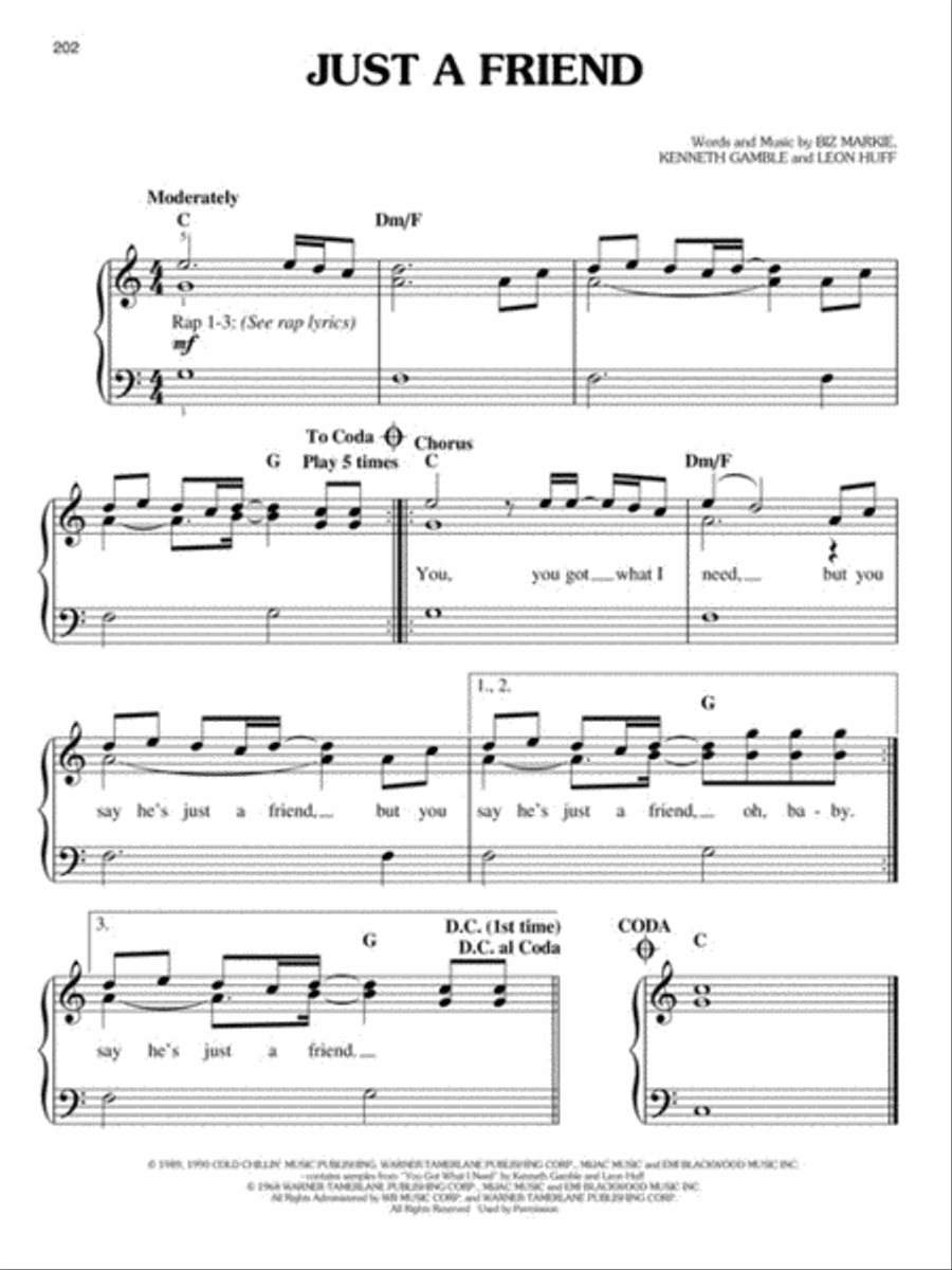 Selections from MTV's 100 Greatest Pop Songs Easy Piano scores gallery preview page 7