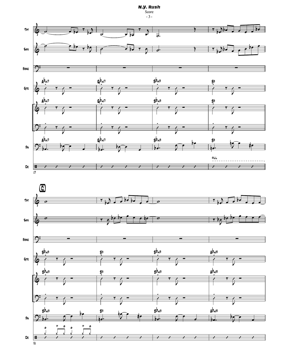 N.y.rush Jazz Ensemble scores gallery preview page 4