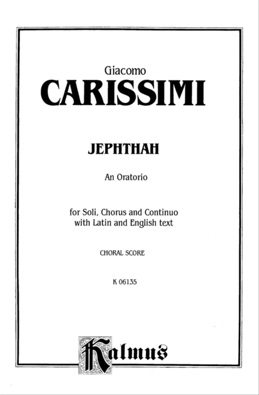 Jephthah 4-Part scores gallery preview page 2