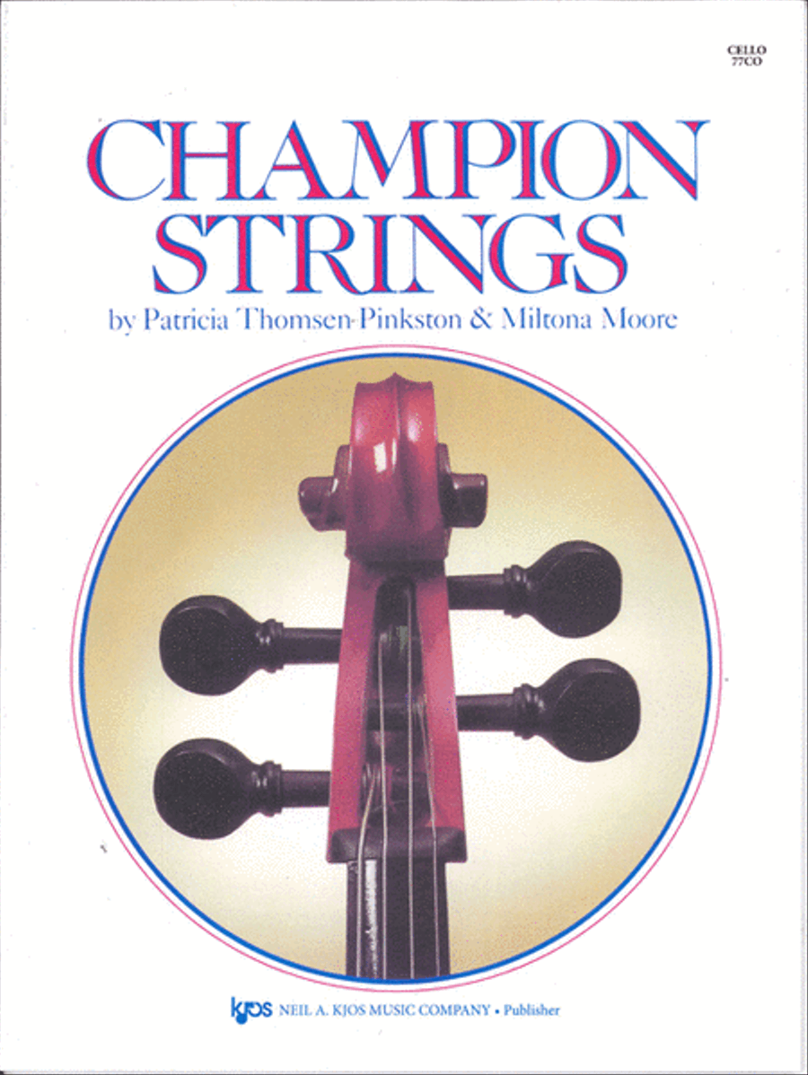 Champion Strings-Cello Chamber Orchestra scores gallery preview page 1