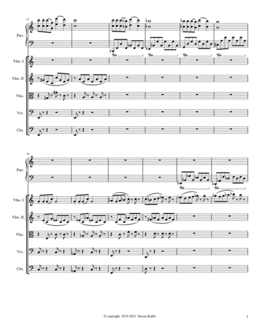 Concertino for Piano and String Orchestra #2 image number null