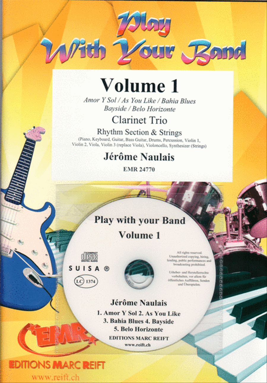 Play With Your Band Volume 1 Clarinet scores gallery preview page 1