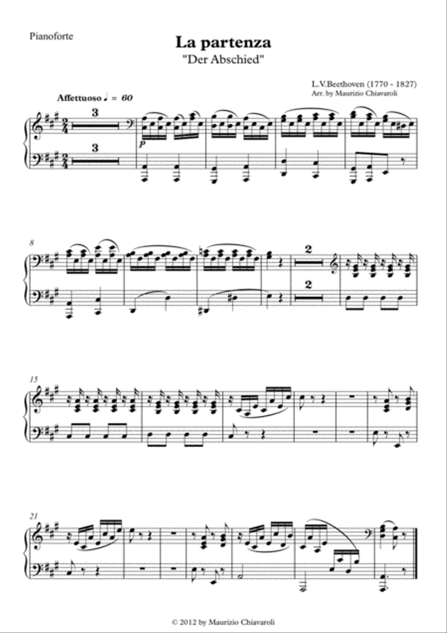 La partenza Chamber Orchestra scores gallery preview page 5