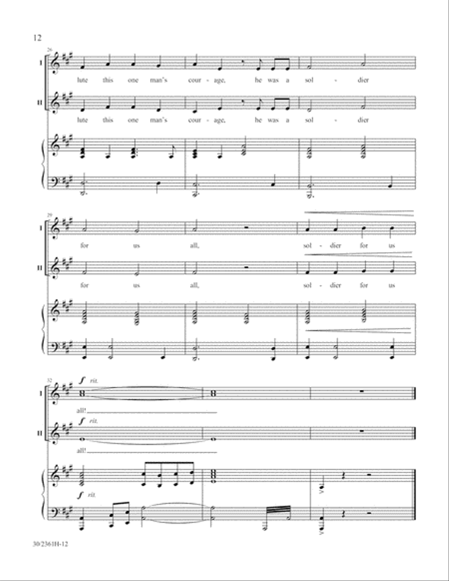 Ten Who Counted 2-Part scores gallery preview page 13
