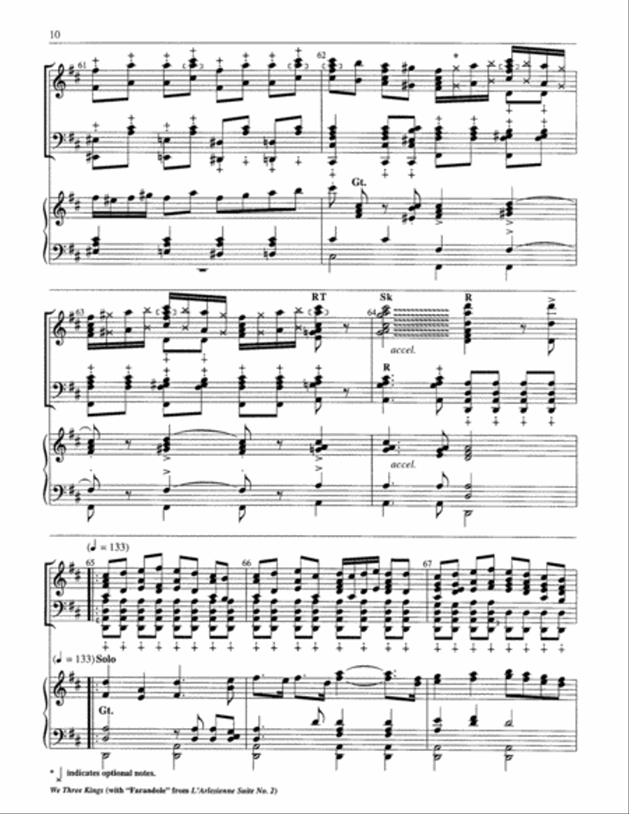 We Three Kings Orchestra scores gallery preview page 19