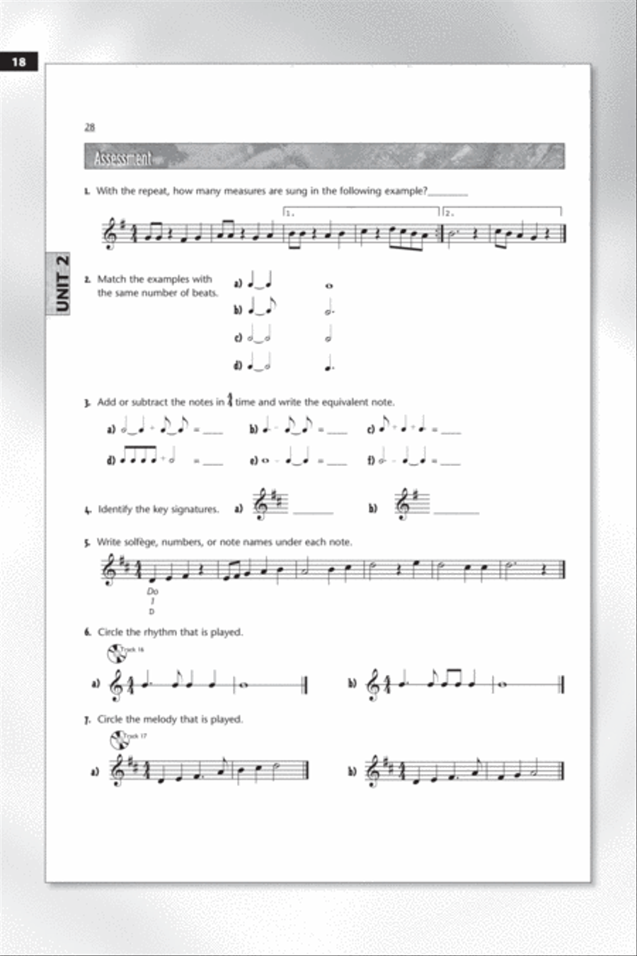 Sing at First Sight Reproducible Companion, Book 1 Choir scores gallery preview page 8