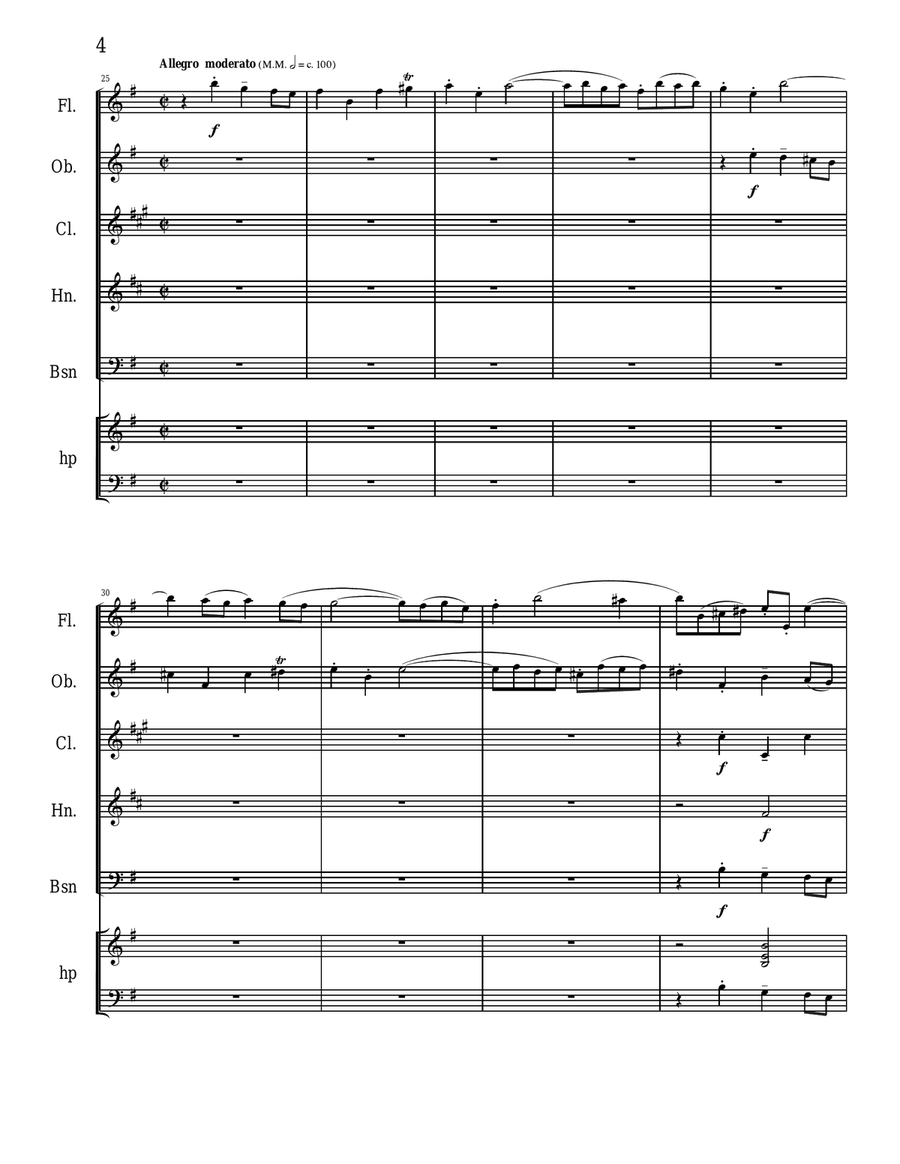 Handel's Messiah Selections for Woodwind Quintet Woodwind Quintet scores gallery preview page 4