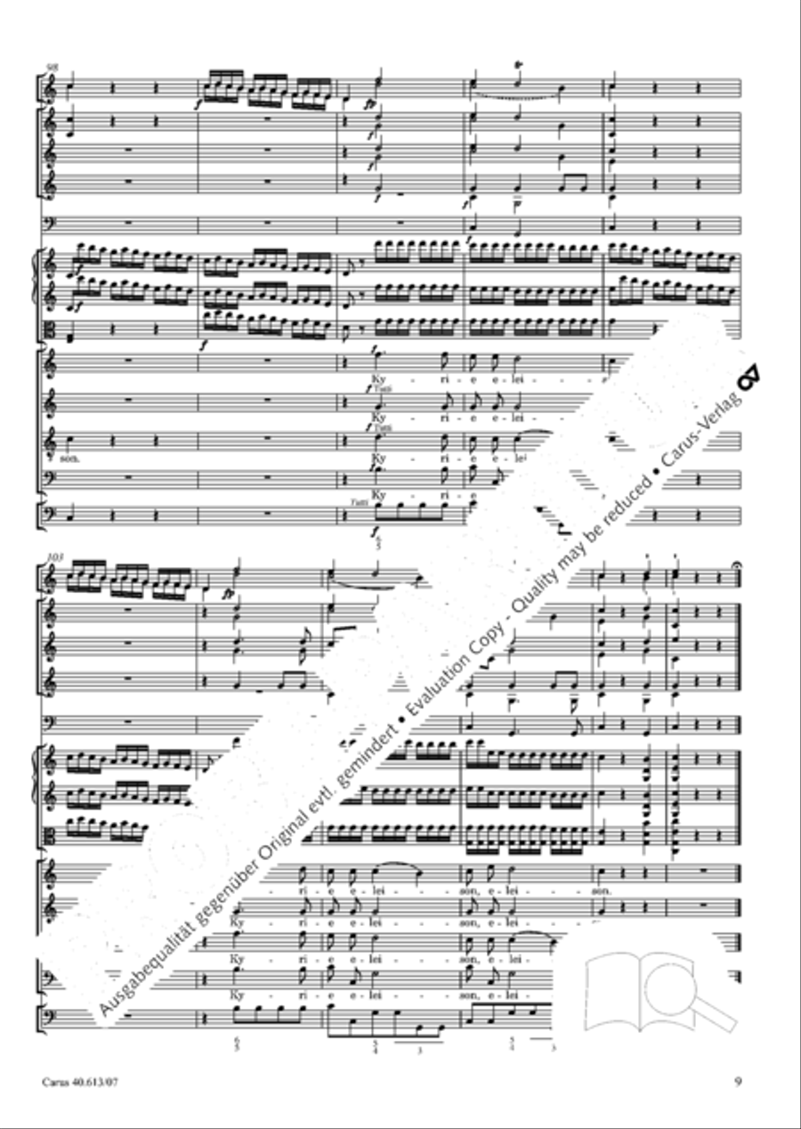 Mass in C (Missa in C) Mass in C (Missa in C) 4-Part scores gallery preview page 16